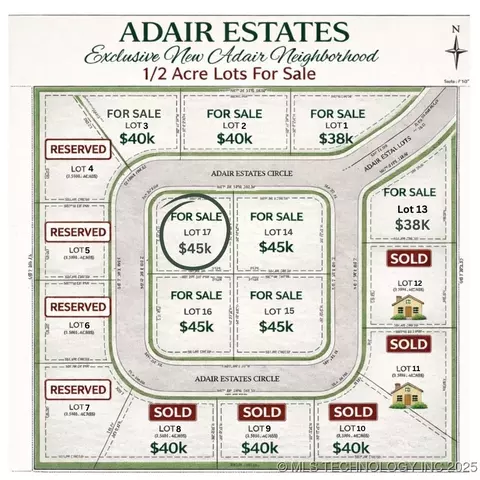 553 SE Adair Estates Cir, Adair, OK 74330