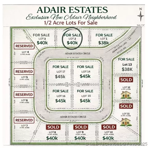 546 SE Adair Estates Cir, Adair, OK 74330