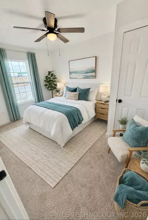 Bedroom - 615 S 3rd Ave, Warner, OK 74469 photo 1 of 2
