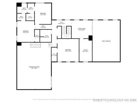 Floorplan - 23960 E 710 Rd, Wagoner, OK 74467 photo 3 of 3