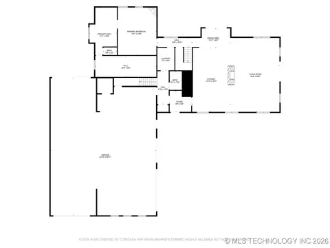 Floorplan - 23960 E 710 Rd, Wagoner, OK 74467 photo 2 of 3