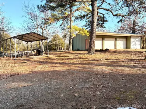 Exterior - 979 County Line Rd, Eufaula, OK 74432 photo 6 of 6