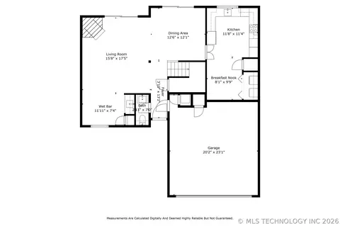 Floorplan - 2948 E 84th Street 39, Tulsa, OK 74137 photo 2 of 3
