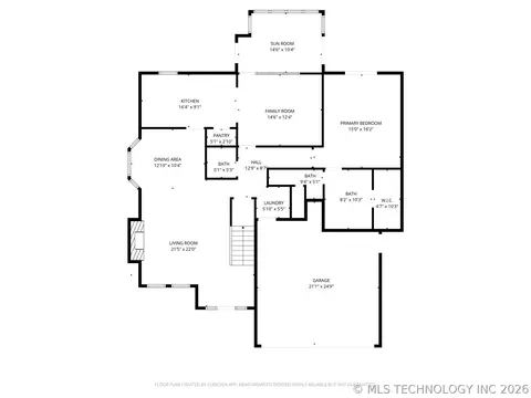 Floorplan - 6505 E 78th St, Tulsa, OK 74133 photo 1 of 3