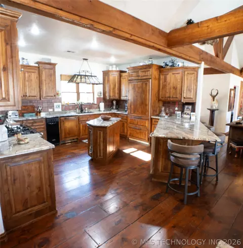 Kitchen - 3512 E 440 Rd, Eucha, OK 74342 photo 3 of 3