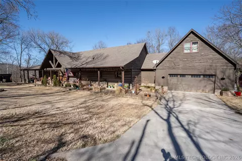 Exterior - 3512 E 440 Rd, Eucha, OK 74342 photo 2 of 14