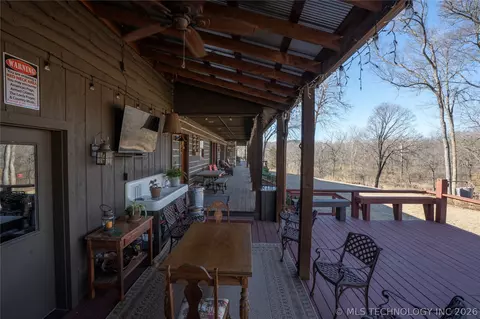 Exterior - 3512 E 440 Rd, Eucha, OK 74342 photo 7 of 14