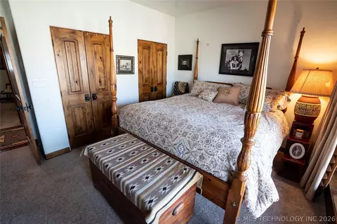 Bedroom - 3512 E 440 Rd, Eucha, OK 74342 photo 4 of 10