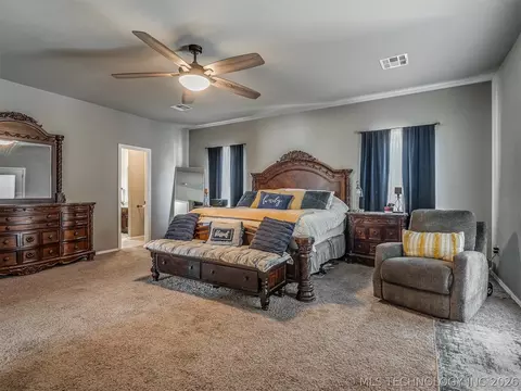 Bedroom - 808 N E St, Eufaula, OK 74432 photo 1 of 12
