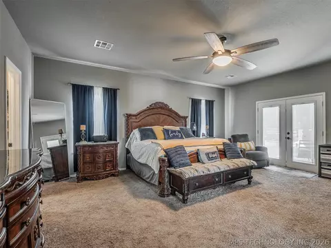 Bedroom - 808 N E St, Eufaula, OK 74432 photo 3 of 12