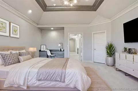 Bedroom - 17930 E Falcon Pass, Owasso, OK 74055 photo 6 of 7
