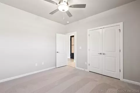Bedroom - 663 E 148th Pl S, Glenpool, OK 74033 photo 5 of 6
