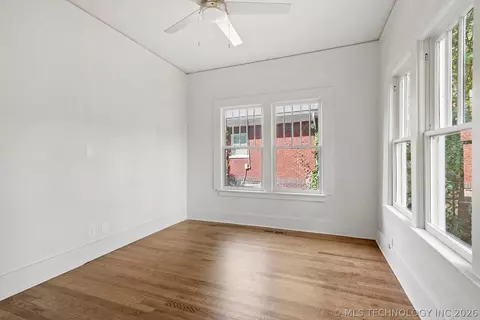 Bedroom - 2617 E 10th St, Tulsa, OK 74104 photo 5 of 6