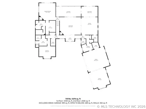 Floorplan - 3284 Old Hwy 20 E, Pryor, OK 74361 photo 1 of 3
