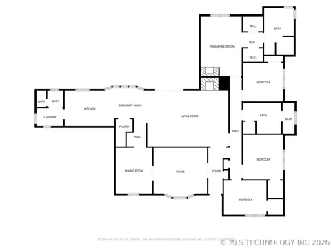 Floorplan - 5855 E 46th Pl, Tulsa, OK 74135 photo 1 of 1