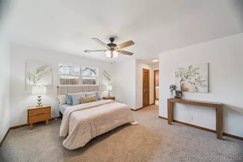 Bedroom - 5855 E 46th Pl, Tulsa, OK 74135 photo 6 of 7