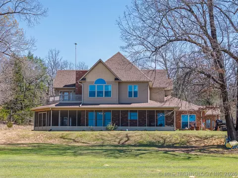 10287 N Sandridge Rd, Stigler, OK 74462