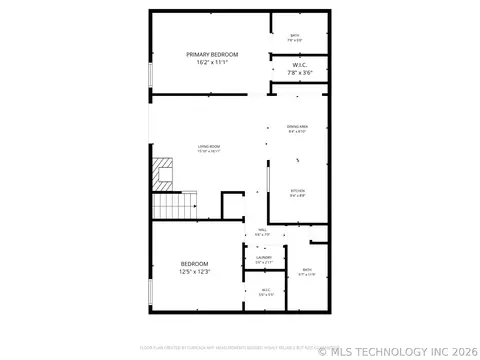 Floorplan - 6364 S 80th East Avenue G, Tulsa, OK 74133 photo 3 of 3