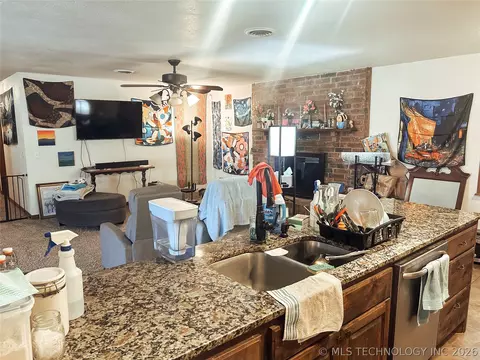 Kitchen - 121 Gilbert Dr, Eufaula, OK 74432 photo 2 of 2