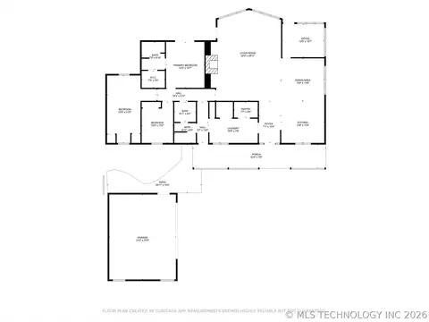 Floorplan - 2130 E 4675 Rd, Pryor, OK 74361 photo 2 of 2
