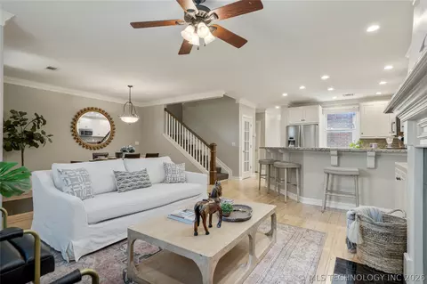 Living - 1117 E 7th St, Tulsa, OK 74120 photo 4 of 5