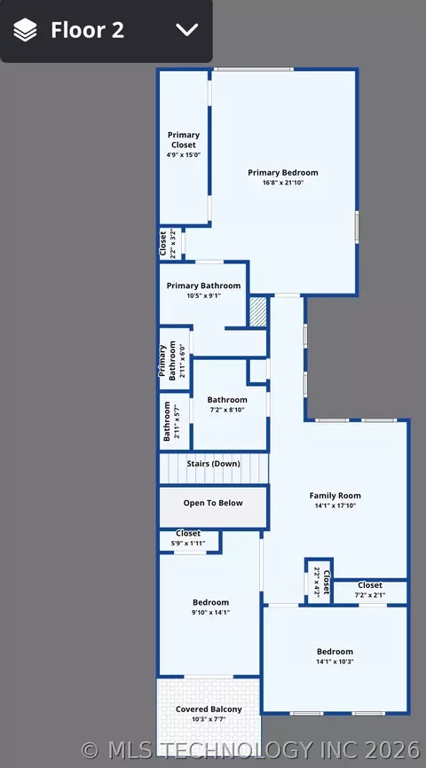 Floorplan - 1117 E 7th St, Tulsa, OK 74120 photo 2 of 2