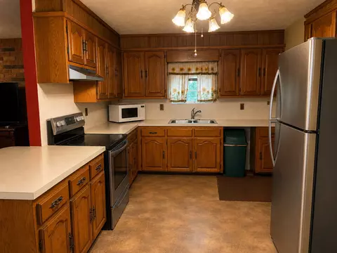 Kitchen - 411321 E 1080 Rd, Checotah, OK 74426 photo 1 of 2