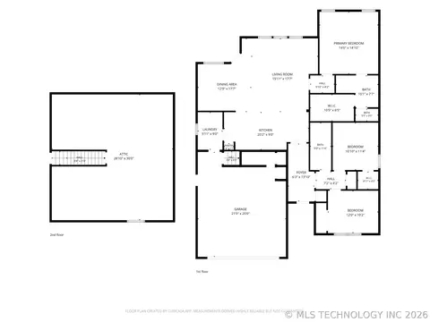 Floorplan - 1009 S Chickasaw St, Skiatook, OK 74070 photo 1 of 3