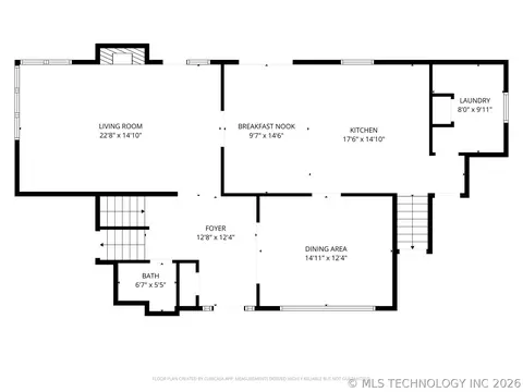 Floorplan - 6716 E 65th St, Tulsa, OK 74133 photo 2 of 4