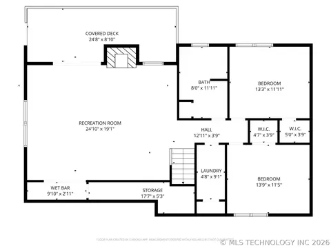 Floorplan - 4522 E 75th St, Tulsa, OK 74136 photo 3 of 3