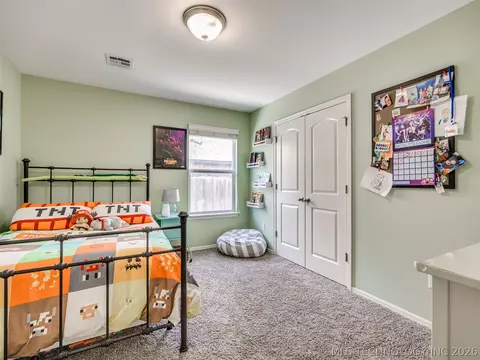 Bedroom - 17419 E 45th St, Tulsa, OK 74134 photo 9 of 10