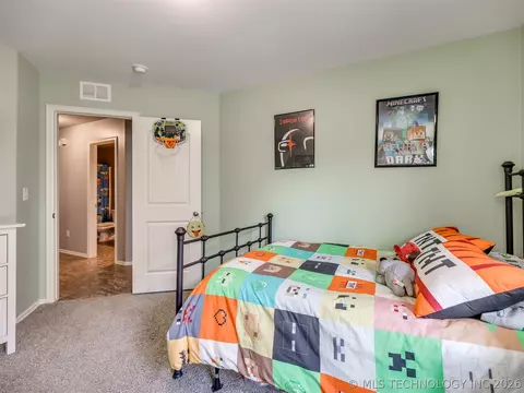 Bedroom - 17419 E 45th St, Tulsa, OK 74134 photo 10 of 10