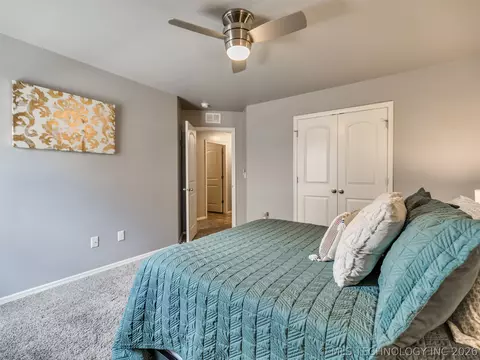Bedroom - 17419 E 45th St, Tulsa, OK 74134 photo 8 of 10