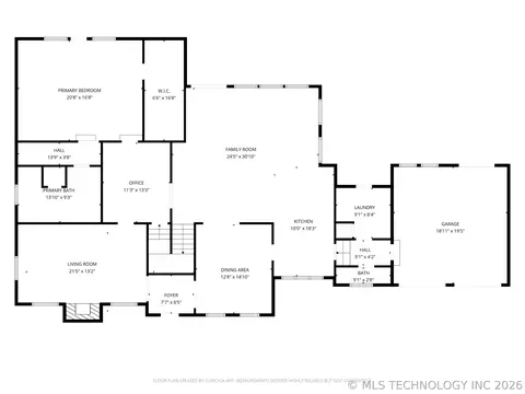Floorplan - 2264 E 37th St, Tulsa, OK 74105 photo 2 of 3