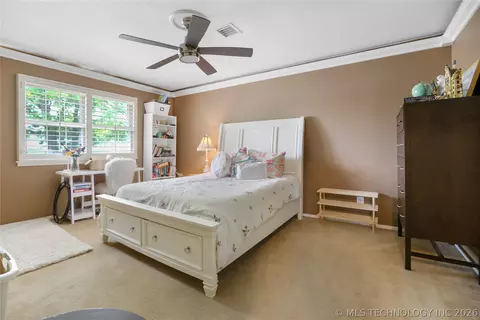 Bedroom - 7330 E 66th Ct, Tulsa, OK 74133 photo 3 of 4