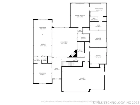 Floorplan - 5929 E 145th St S, Bixby, OK 74008 photo 2 of 3