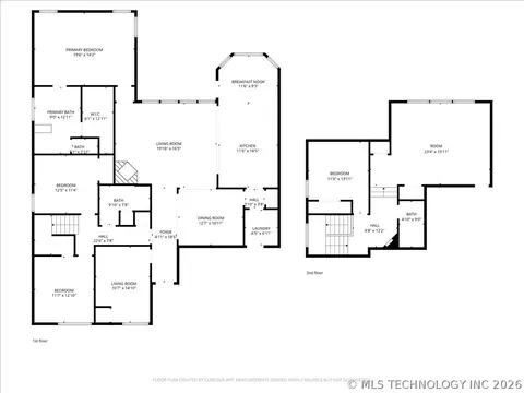 Floorplan - 1701 E Granger St, Broken Arrow, OK 74012 photo 3 of 3