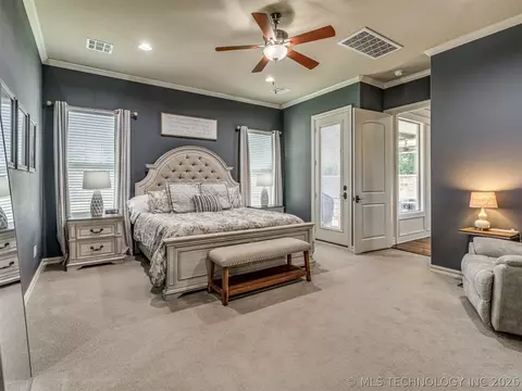 Bedroom - 5902 E 110th Pl, Tulsa, OK 74137 photo 3 of 13