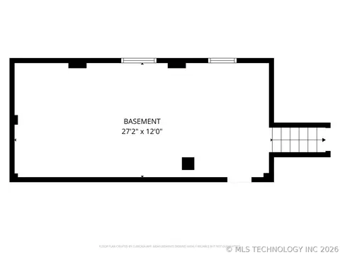 Floorplan - 2803 E 3rd St, Tulsa, OK 74104 photo 2 of 2