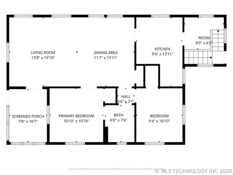 Floorplan - 2803 E 3rd St, Tulsa, OK 74104 photo 1 of 2