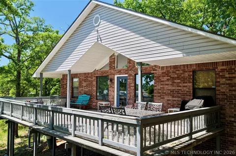 Exterior - 424808 E 1166 Rd, Eufaula, OK 74432 photo 3 of 7