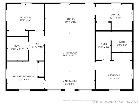Floorplan - 424808 E 1166 Rd, Eufaula, OK 74432 photo 1 of 1