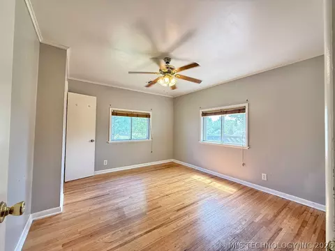 Bedroom - 3408 E 4th Pl, Tulsa, OK 74112 photo 7 of 9