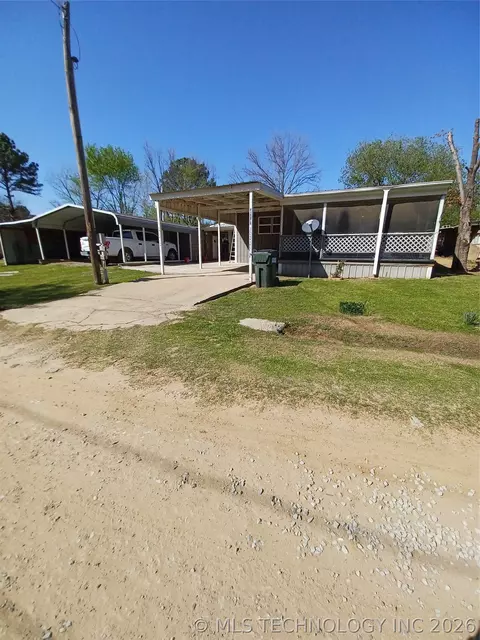 Exterior - 416747 Delaware Dr, Checotah, OK 74426 photo 1 of 9