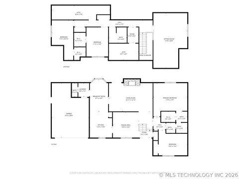 Floorplan - 5717 E 97th Pl S, Tulsa, OK 74137 photo 1 of 3