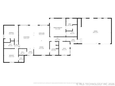 Floorplan - 25826 E 93rd St, Broken Arrow, OK 74014 photo 1 of 1