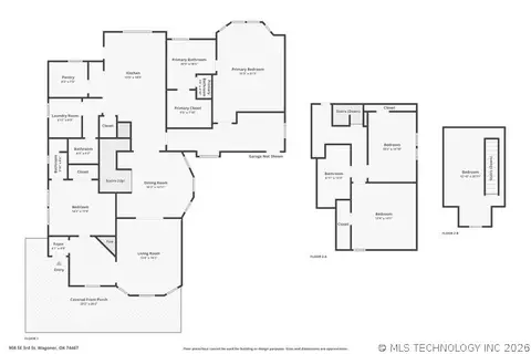 Floorplan - 908 SE 3rd St, Wagoner, OK 74477 photo 4 of 4