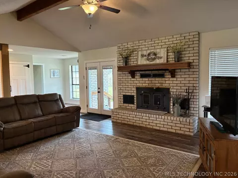 Living - 4313 County Road 4360, Eucha, OK 74342 photo 2 of 2