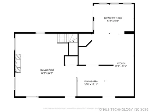 Floorplan - 9596 N 447 Rd, Spavinaw, OK 74366 photo 3 of 3
