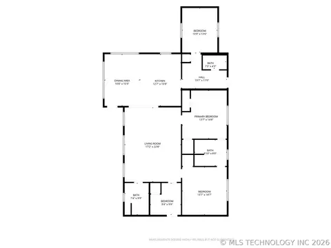 Floorplan - 115117 S 4278 Rd, Checotah, OK 74426 photo 1 of 1
